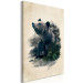 Canvas Bear Valley (1-piece) Vertical - animal emerging from the woods 130408 additionalThumb 2