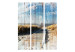 Room Separator Unforgettable Summer (3-piece) - sandy beach and clear sky 133108 additionalThumb 3