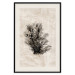 Wall Poster Oceanic Flora - black plant composition on a beige textured background 134508 additionalThumb 19