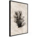 Wall Poster Oceanic Flora - black plant composition on a beige textured background 134508 additionalThumb 13