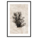 Wall Poster Oceanic Flora - black plant composition on a beige textured background 134508 additionalThumb 15