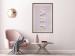 Wall Poster Everything is Art - English text on a pastel-colored background 135008 additionalThumb 4