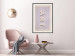 Wall Poster Everything is Art - English text on a pastel-colored background 135008 additionalThumb 24