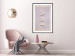 Wall Poster Everything is Art - English text on a pastel-colored background 135008 additionalThumb 23