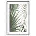 Poster Great Brilliance - tropical composition of green leaves on a light background 135308 additionalThumb 26