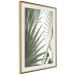 Poster Great Brilliance - tropical composition of green leaves on a light background 135308 additionalThumb 15
