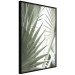 Poster Great Brilliance - tropical composition of green leaves on a light background 135308 additionalThumb 14