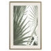 Poster Great Brilliance - tropical composition of green leaves on a light background 135308 additionalThumb 23