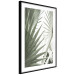 Poster Great Brilliance - tropical composition of green leaves on a light background 135308 additionalThumb 11