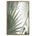Poster Great Brilliance - tropical composition of green leaves on a light background 135308 additionalThumb 13
