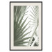 Poster Great Brilliance - tropical composition of green leaves on a light background 135308 additionalThumb 24