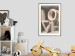 Wall Poster Love in Hearts - texts in heart shapes with 3D effect on a light background 135508 additionalThumb 5