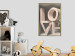 Wall Poster Love in Hearts - texts in heart shapes with 3D effect on a light background 135508 additionalThumb 7