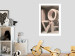 Wall Poster Love in Hearts - texts in heart shapes with 3D effect on a light background 135508 additionalThumb 9
