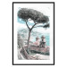 Poster Ravello - summer landscape of trees against the backdrop of the sea and Italian architecture 135908 additionalThumb 14