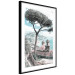 Poster Ravello - summer landscape of trees against the backdrop of the sea and Italian architecture 135908 additionalThumb 5