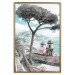 Poster Ravello - summer landscape of trees against the backdrop of the sea and Italian architecture 135908 additionalThumb 9