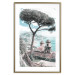 Poster Ravello - summer landscape of trees against the backdrop of the sea and Italian architecture 135908 additionalThumb 13