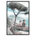 Poster Ravello - summer landscape of trees against the backdrop of the sea and Italian architecture 135908 additionalThumb 12