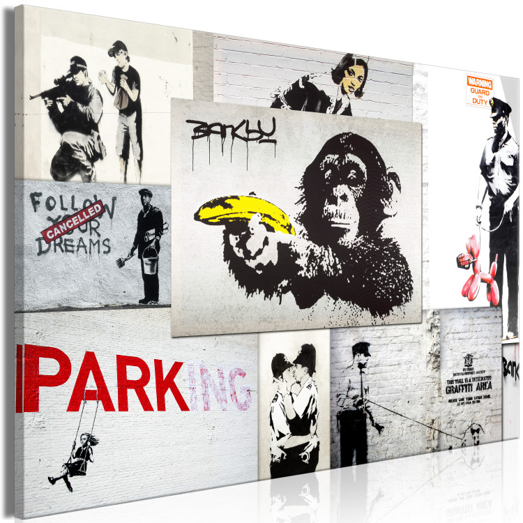 Large canvas print Banksy: Police Fantasies [Large Format] 136508 additionalImage 2