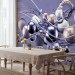 Wall Mural Dynamic space with balls in the purple - Modern abstraction 138408 additionalThumb 7