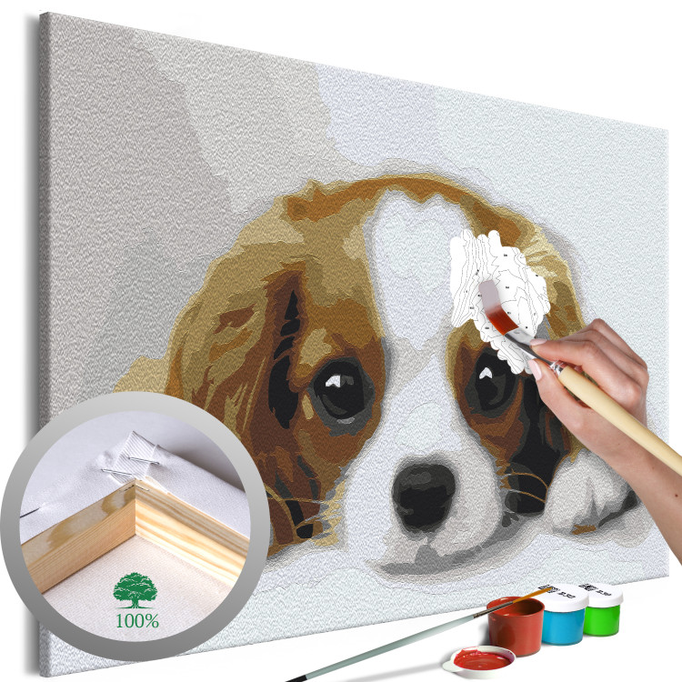 Paint by Number Kit Sweet Puppy 142408