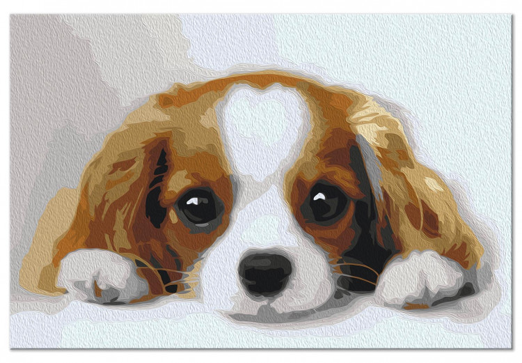 Paint by Number Kit Sweet Puppy 142408 additionalImage 4