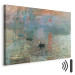 Canvas Art Print Impression, Sunrise - Claude Monet’s Painted Landscape of the Port 146308 additionalThumb 8