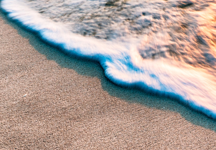 Canvas Print Sea Landscape - Sunny Turquoise Waves at Sunset 147708 additionalImage 5