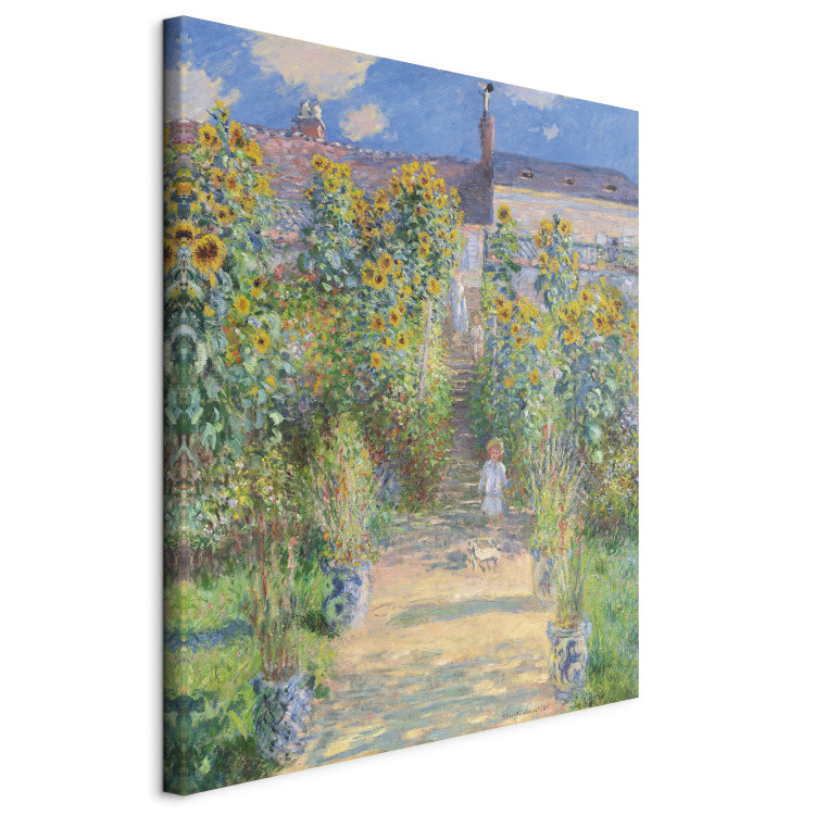 Reproduction Painting The Artist's Garden at Vétheuil 150508 additionalImage 2