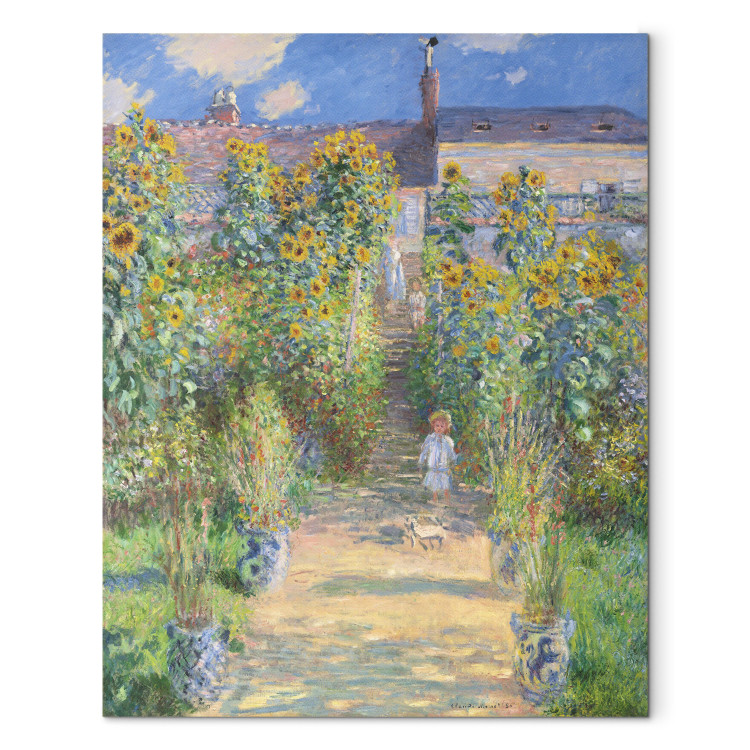 Reproduction Painting The Artist's Garden at Vétheuil 150508