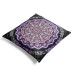 Decorative Velor Pillow A Purple Mandala - A Composition With an Oriental Ornament 151308 additionalThumb 2