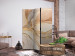 Folding Screen Desert Abstraction - Beige Composition Imitating Marble [Room Dividers] 151908 additionalThumb 2