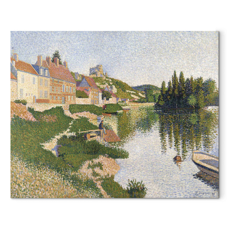 Art Reproduction The River Bank, Petit-Andely 154308