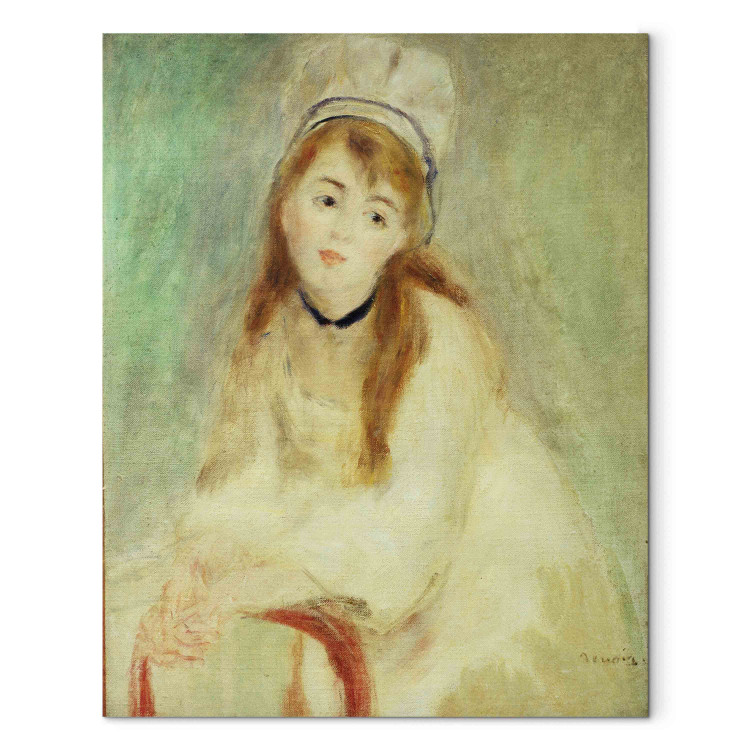 Art Reproduction Portrait de jeune femme. Symphonie en blanc 158508