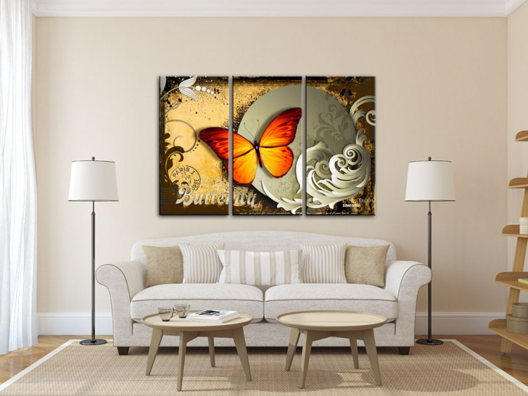 Canvas Flight of a butterfly 55508 additionalImage 3