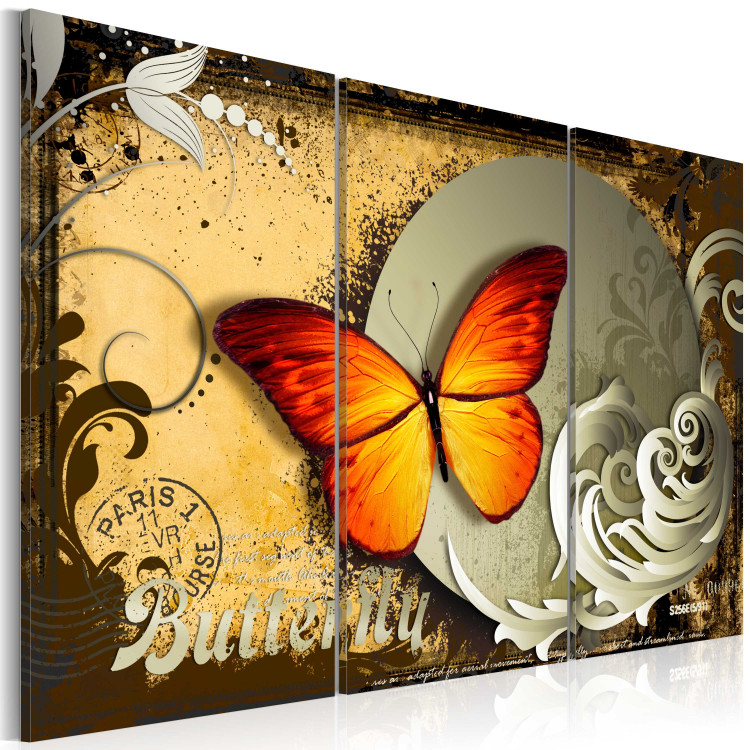 Canvas Flight of a butterfly 55508 additionalImage 2