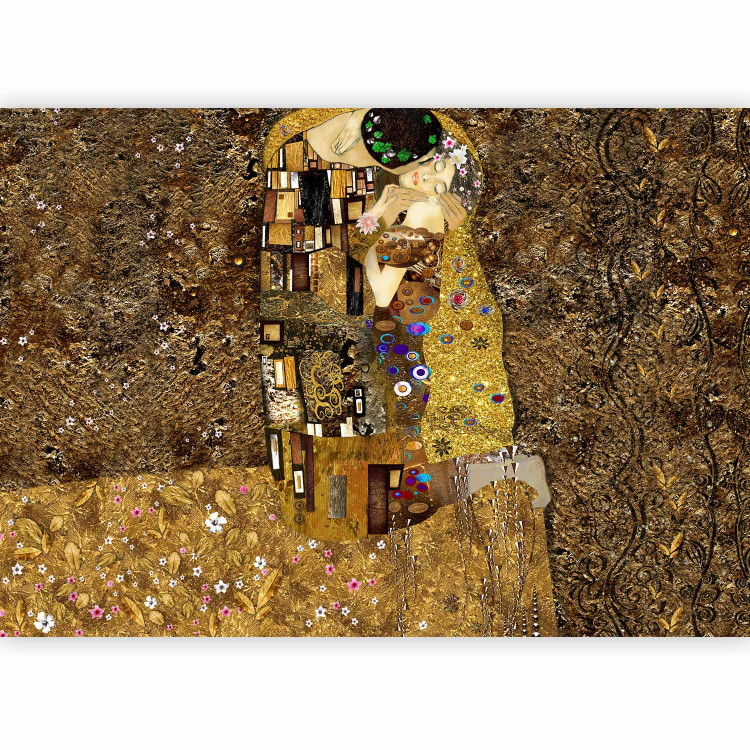 Wall Mural Klimt inspiration: Golden Kiss 64508 additionalImage 5