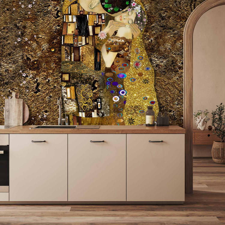 Wall Mural Klimt inspiration: Golden Kiss 64508 additionalImage 6