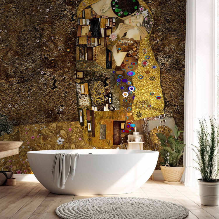 Wall Mural Klimt inspiration: Golden Kiss 64508 additionalImage 8