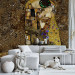 Wall Mural Klimt inspiration: Golden Kiss 64508