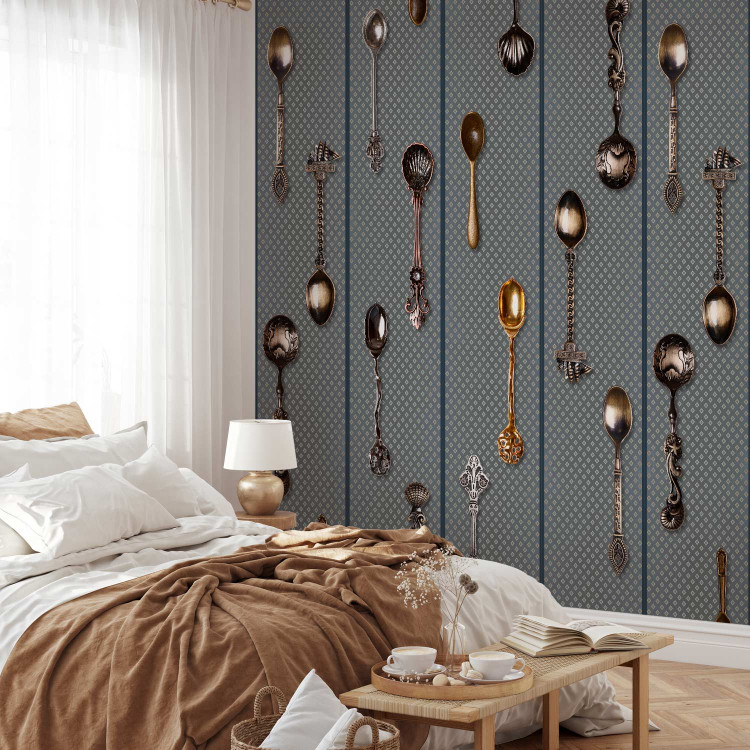 Modern Wallpaper Decorative Spoons 93208 additionalImage 3