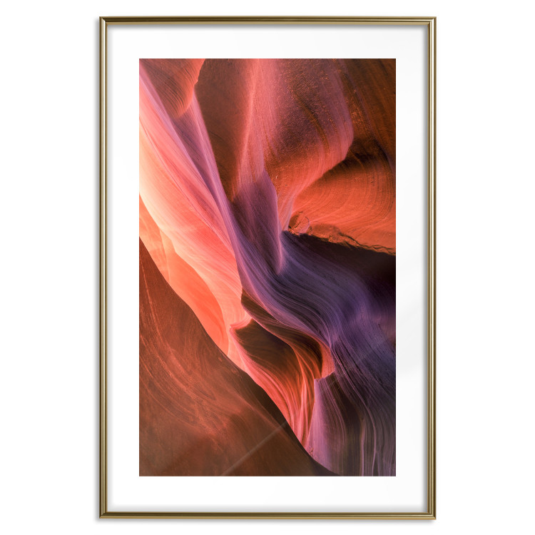 Poster Canyon Interior - colorful nature landscape among carved rocks 116518 additionalImage 14