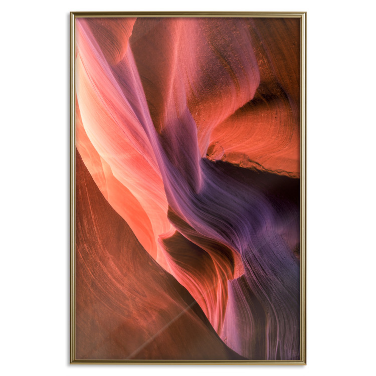 Poster Canyon Interior - colorful nature landscape among carved rocks 116518 additionalImage 16