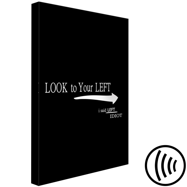 Canvas Art Print Look to Your Left (1 Part) Vertical 122818 additionalImage 6