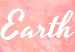 Poster Pink Earth, Pink Life - white English text on pink texture 123218 additionalThumb 4