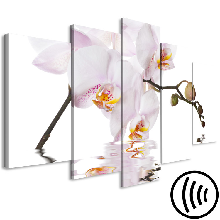 Canvas Delightful Orchid (5 Parts) Wide 123418 additionalImage 6
