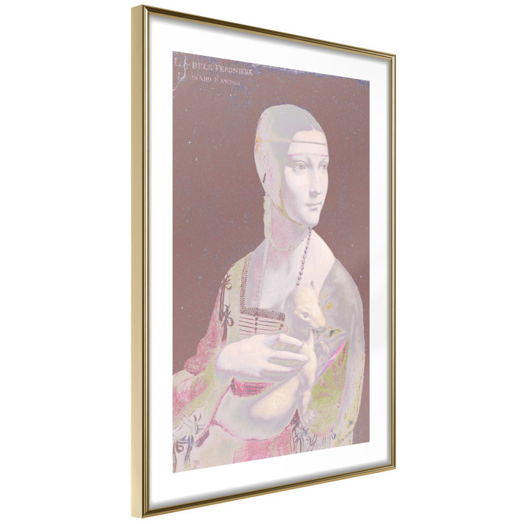 Poster Pastel Lady - woman with an animal by Leonardo da Vinci 123518 additionalImage 6