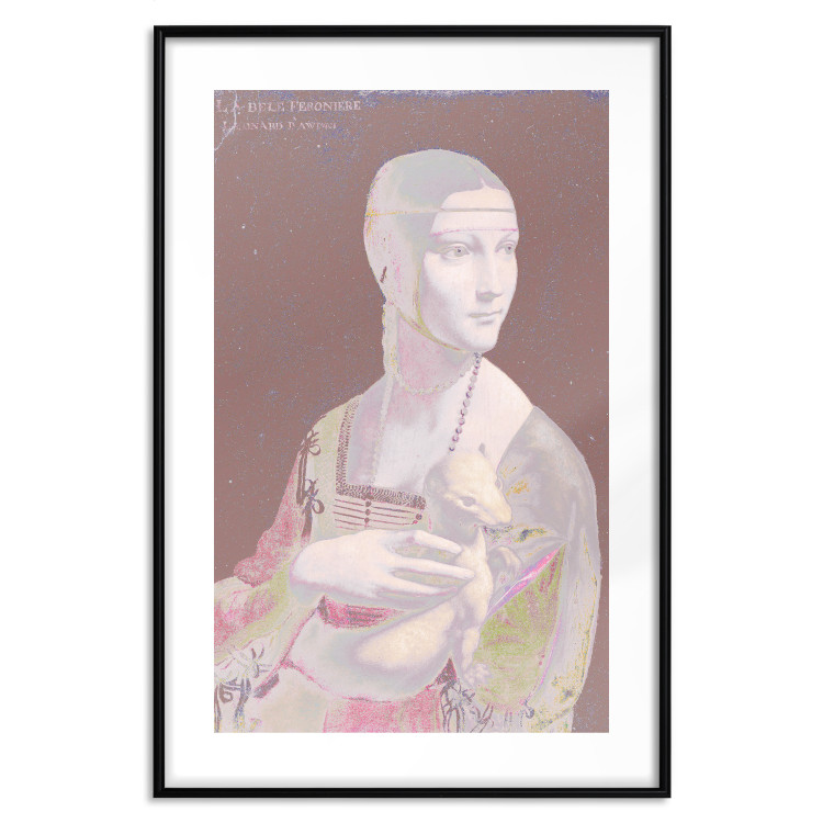 Poster Pastel Lady - woman with an animal by Leonardo da Vinci 123518 additionalImage 15