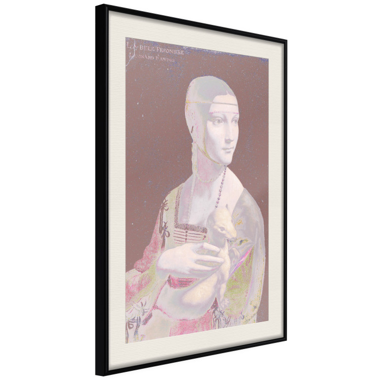 Poster Pastel Lady - woman with an animal by Leonardo da Vinci 123518 additionalImage 3